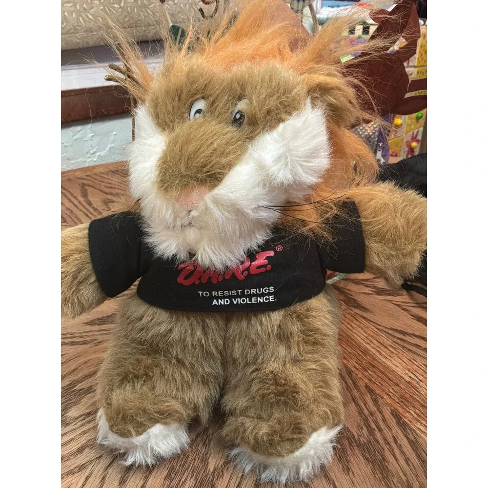 Darren‎ the lion DARE stuffed animal D.A.R.E. Plush 10